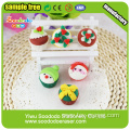 Festival Erasers Christmas Cake Erasers For Gift